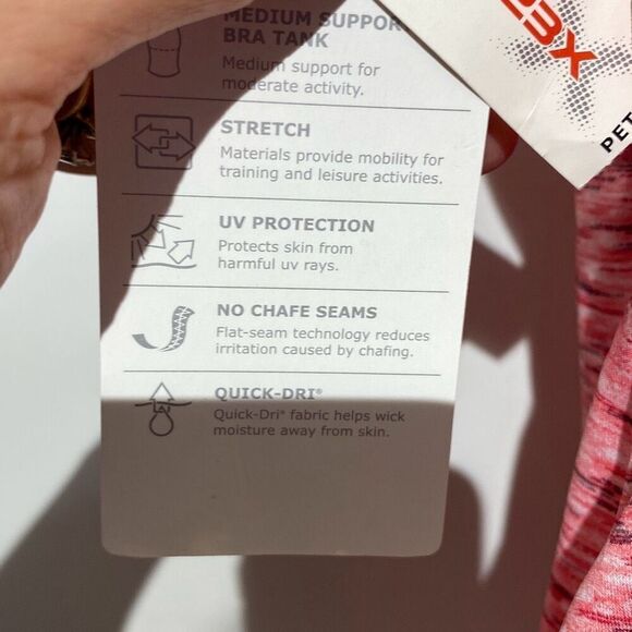 Xersion Women's Quick-Dri Stretch UV Protection Performance Tank Top Petite NWT - Picture 10 of 10
